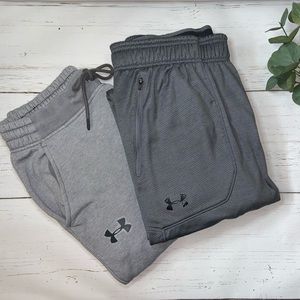 Men’s Gray Under Armour Jogger/Sweatpants Bundle